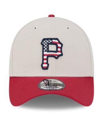 Men's Red Pittsburgh Pirates 2024 Fourth of July 39THIRTY Flex Hat