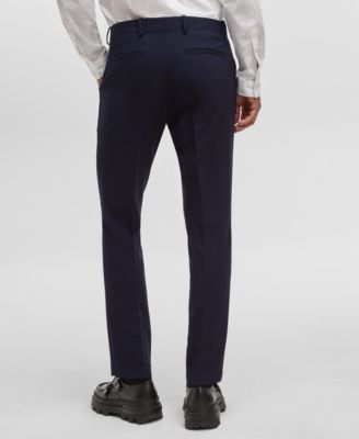 Men's Slim-Fit Suit Pants