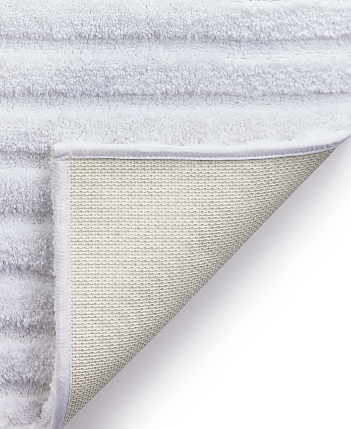 Charter Club Signature Bath Rug, 17" X 24", Exclusively At Macy's In White