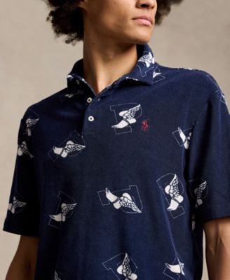 Polo Ralph Lauren Men's Classic-Fit P-Wing Terry Polo Shirt - Macy's