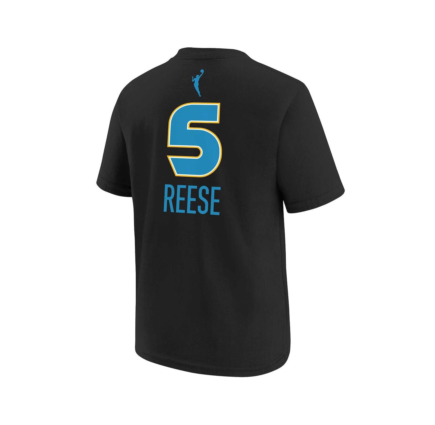 Men's and Women's Angel Reese Black Chicago Sky 2024 WNBA Draft Name & Number T-Shirt