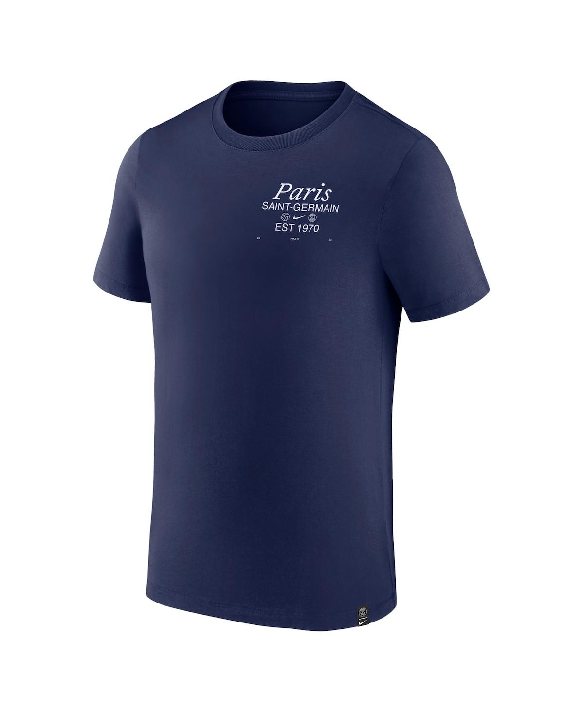 Nike Men'sParis Saint-Germain Air Max 90 T-Shirt - Navy