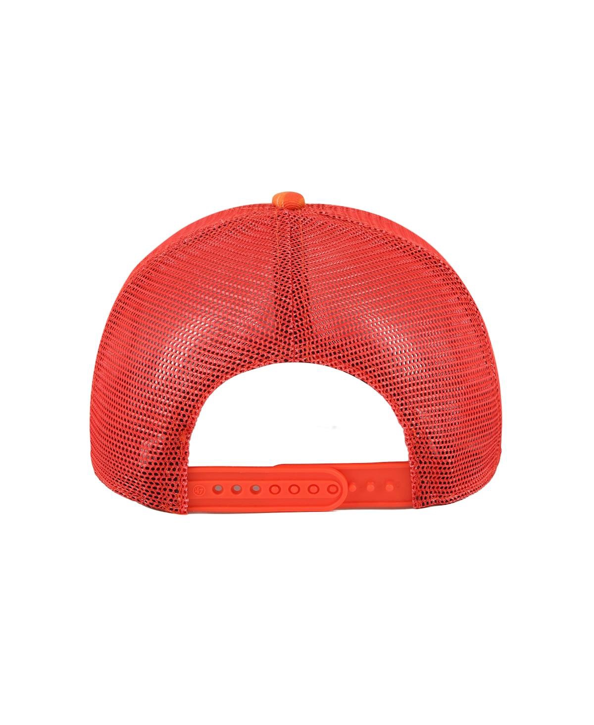 47 Brand Men's Orange Clemson Tigers Tropicalia Hitch Adjustable Hat In Orange