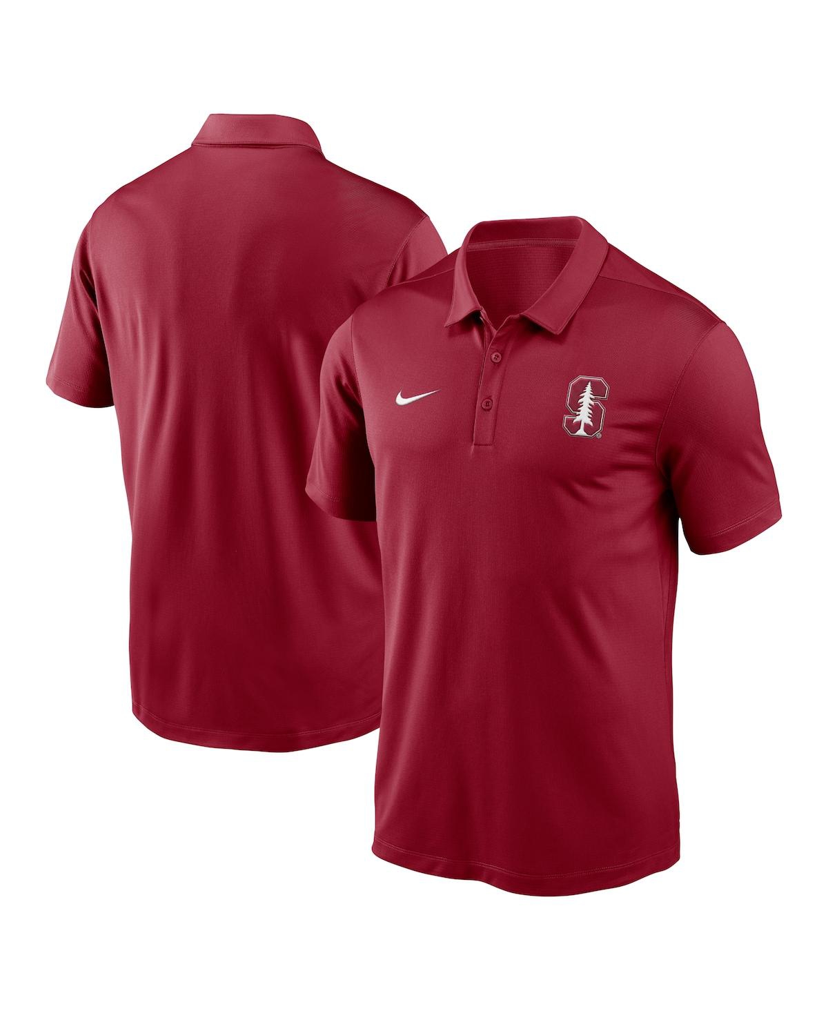 Nike Men's Cardinal Stanford Cardinal Primetime Franchise Performance Polo Shirt In Cardinal