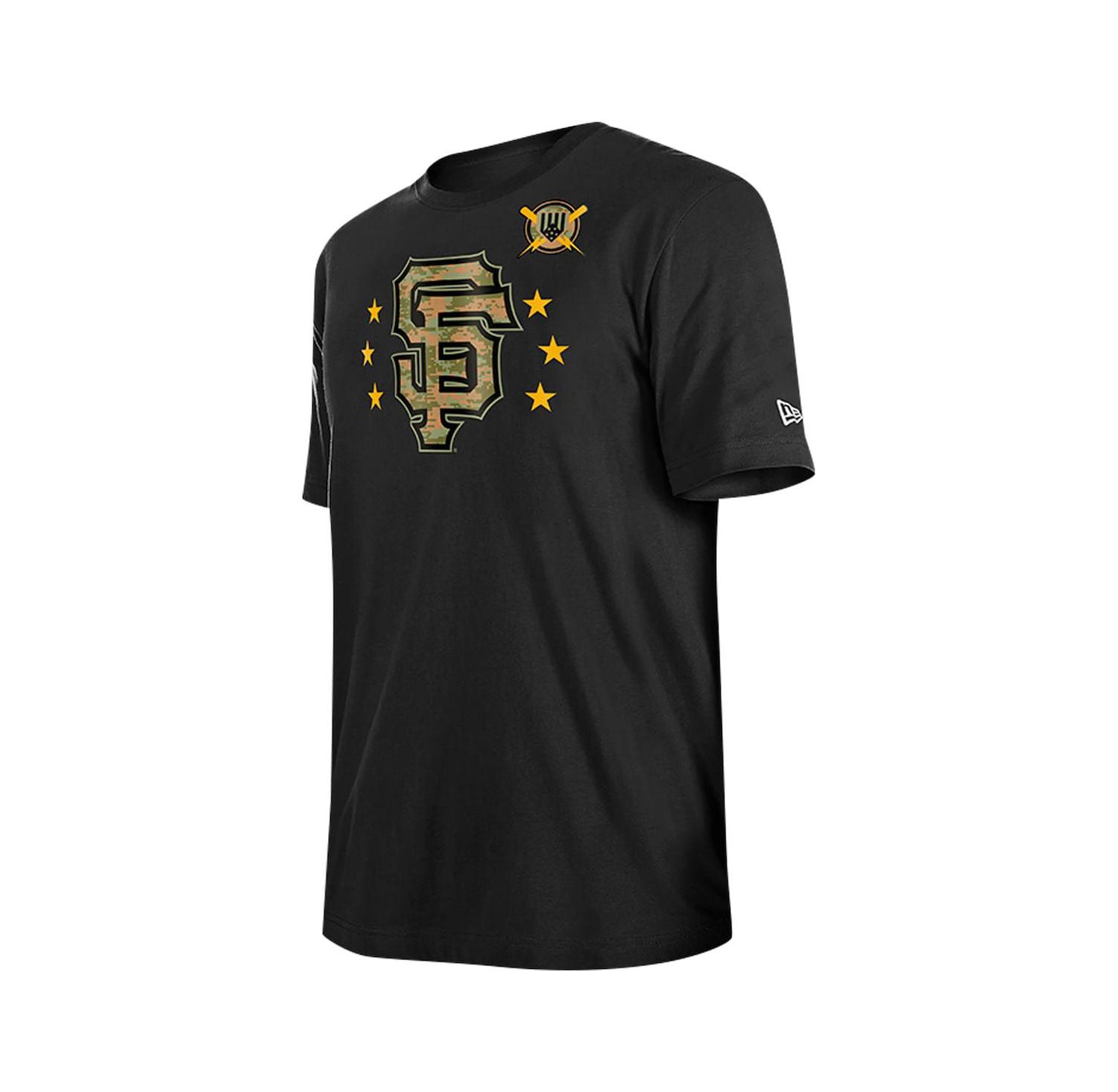 Men's Black San Francisco Giants 2024 Armed Forces Day T-Shirt