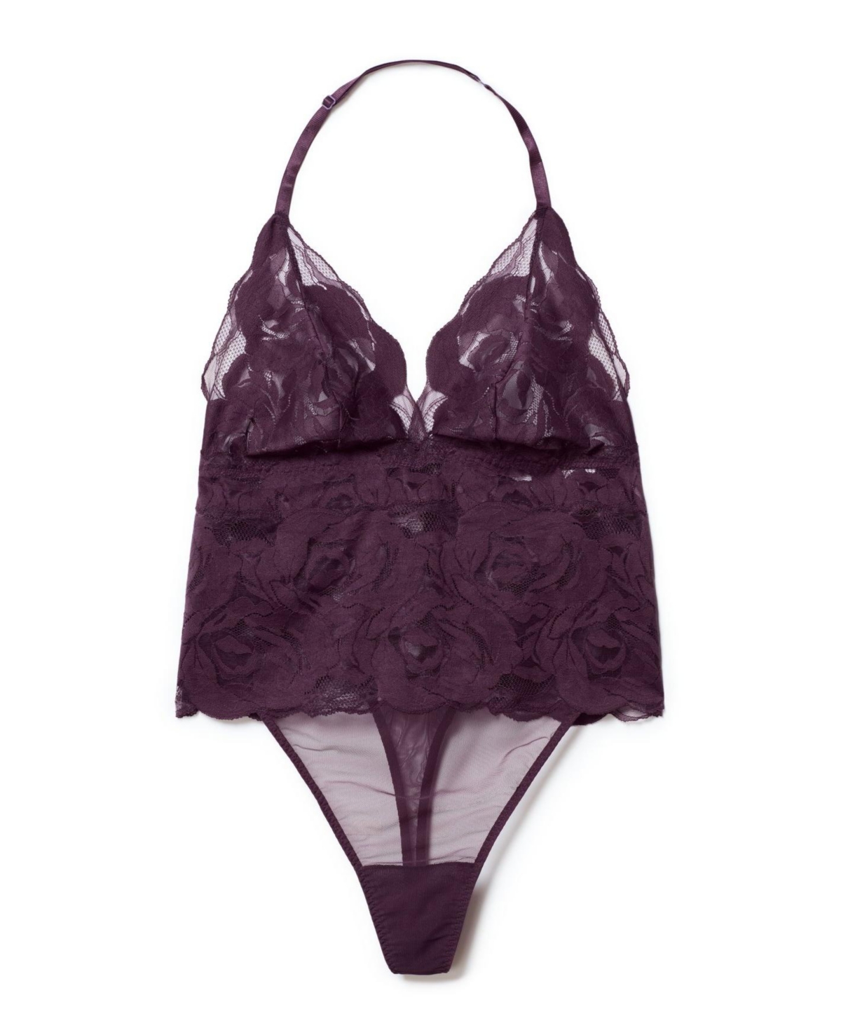 Adore Me Plus Size Esme Lace Bodysuit Lingerie