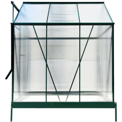 Premium Aluminum Greenhouse for Plant Growth & Ventilation