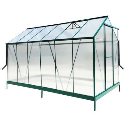 Premium Aluminum Greenhouse for Plant Growth & Ventilation