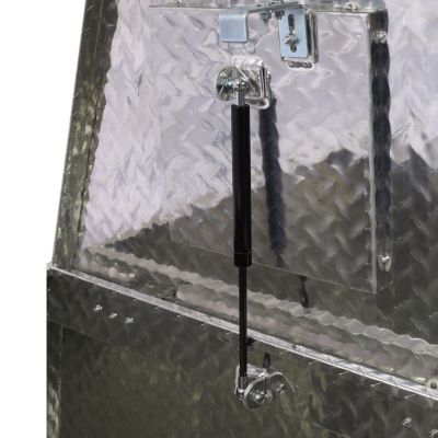  29"(L) x 16.5"(W) x 18.5"(H) Premium Aluminum Toolbox Durable, Versatile Storage