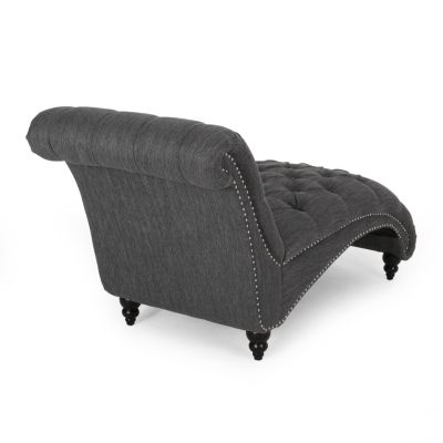 Streamdale Indulge in Comfort & Style Curved Button Tufted Stitched Lounge Chair