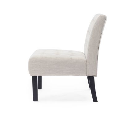 Classic Accent Chair Set with Button-Tufted Design