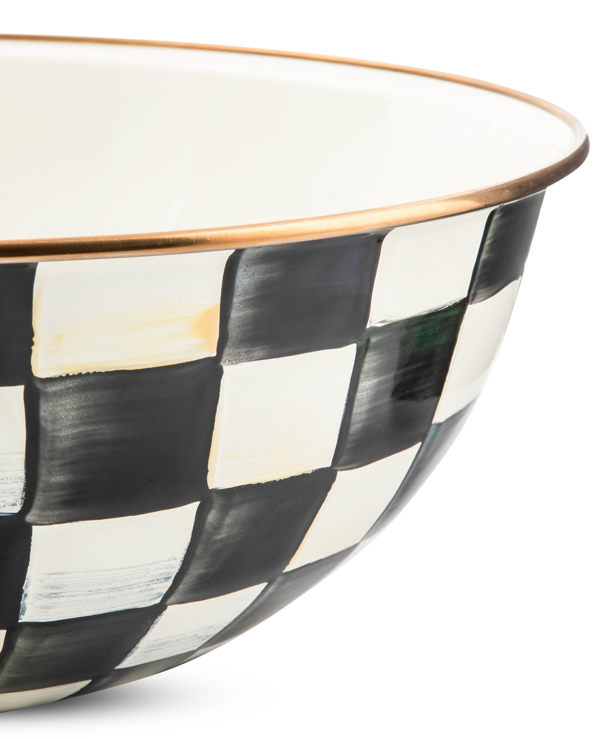 Mackenzie-childs Mackenzie Childs Courtly Check Extra Large Everyday Bowl In No Color