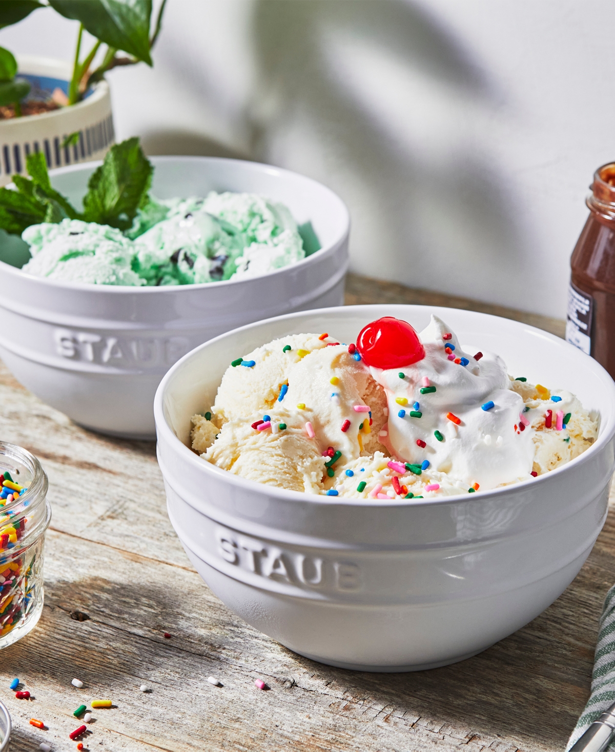 Staub Large Universal Bowls, Set of 2