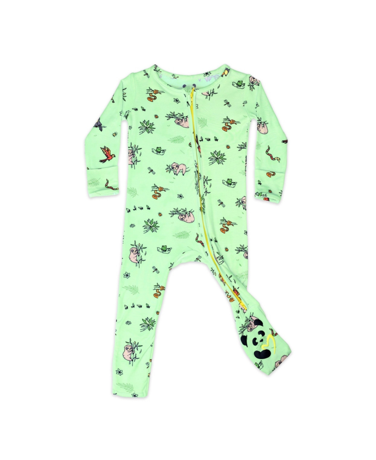 Shop Bellabu Bear Unisex Baby Rainforest Convertible Footie