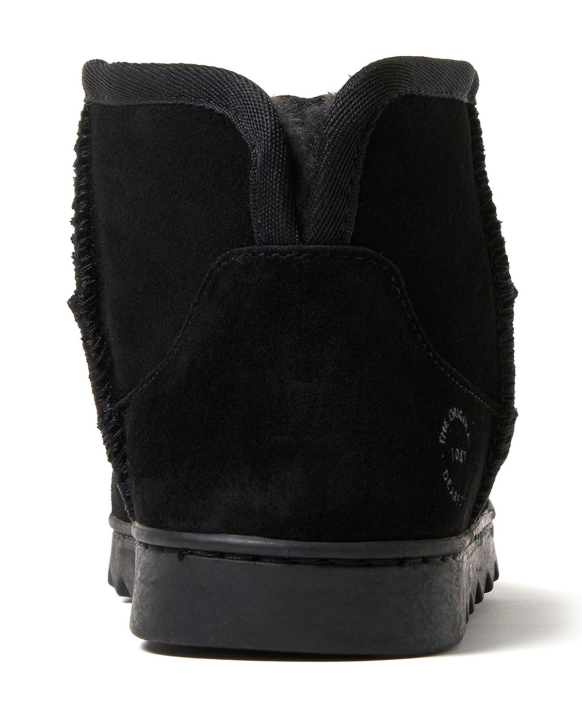 Dearfoams Gretchen Genuine Suede Mini Bootie