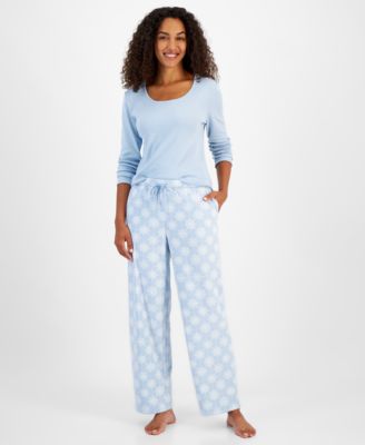 Macys ladies flannel pajamas sale