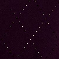 Plus Size Rhinestone Argyle Sweater