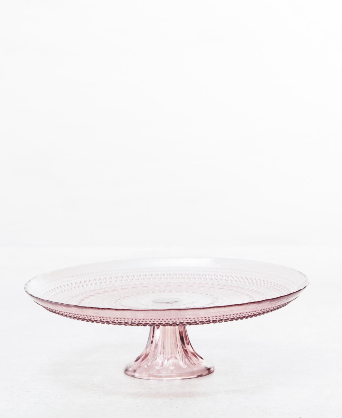 Fortessa Jupiter Pink 13" Cake Stand And Dome Set In Pink
