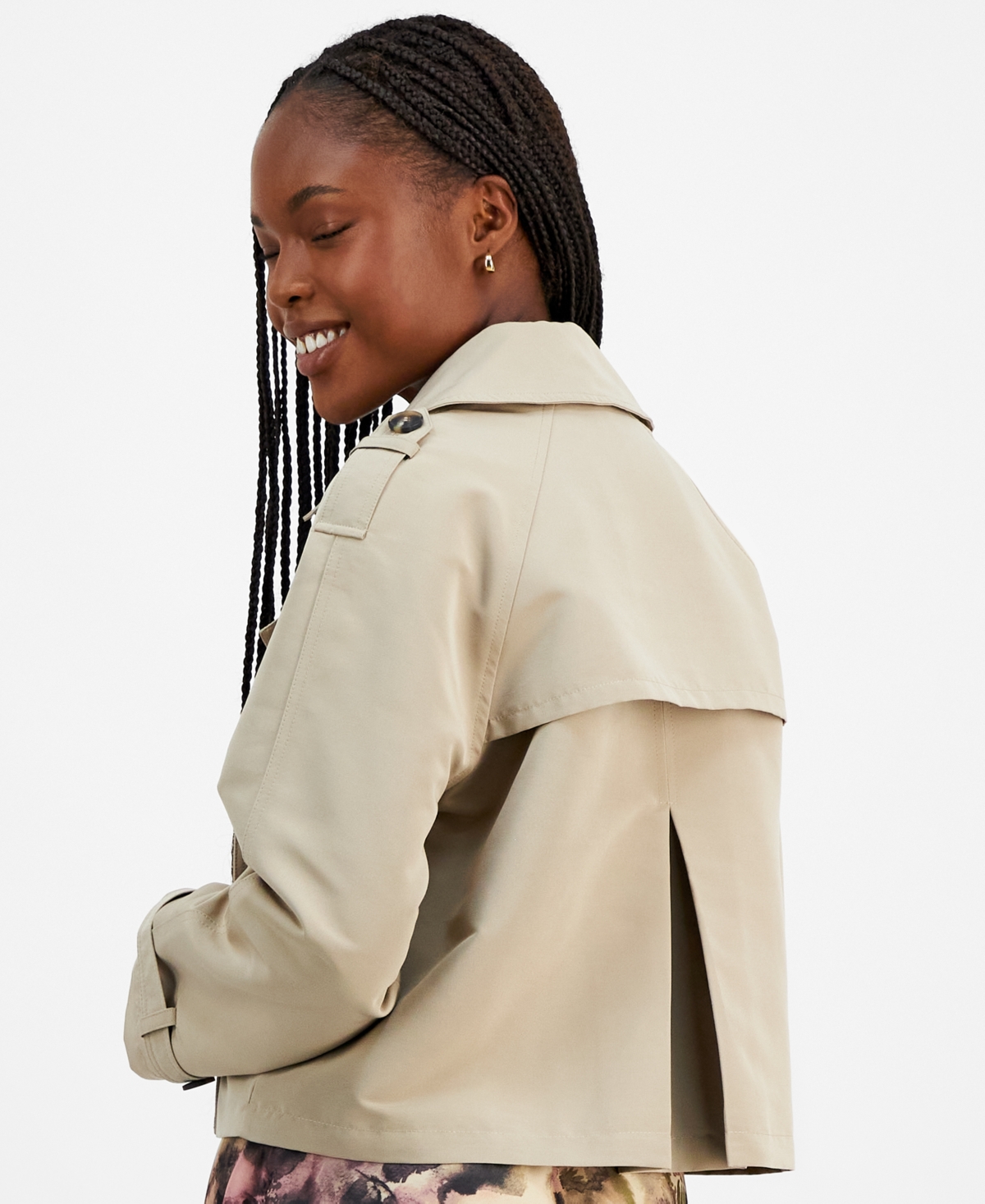 Steve Madden Women's Sirus Cropped Jacket