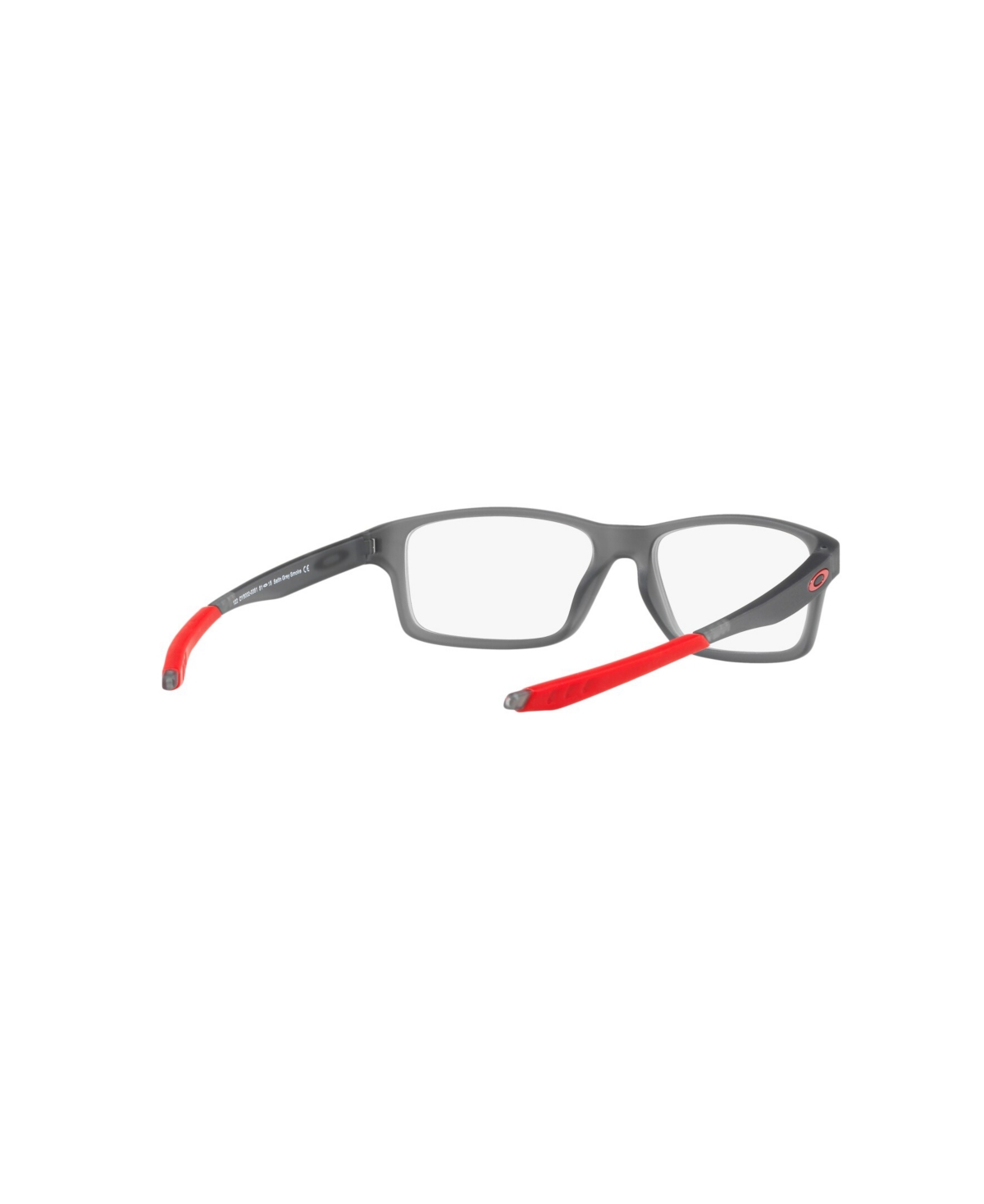 Oakley Jr Child Eyeglasses, Oy8002 In Satin Grey Smoke