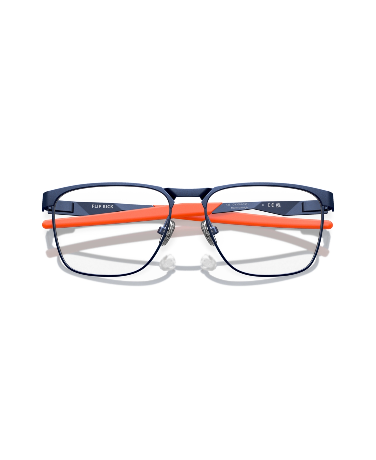 Shop Oakley Jr Child Eyeglasses, Oy3003 In Matte Midnight