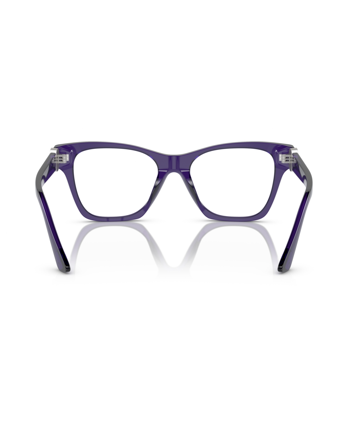 Versace Ve 3341u Gb1 52mm Womens Cat-eye Eyeglasses 52mm In Black