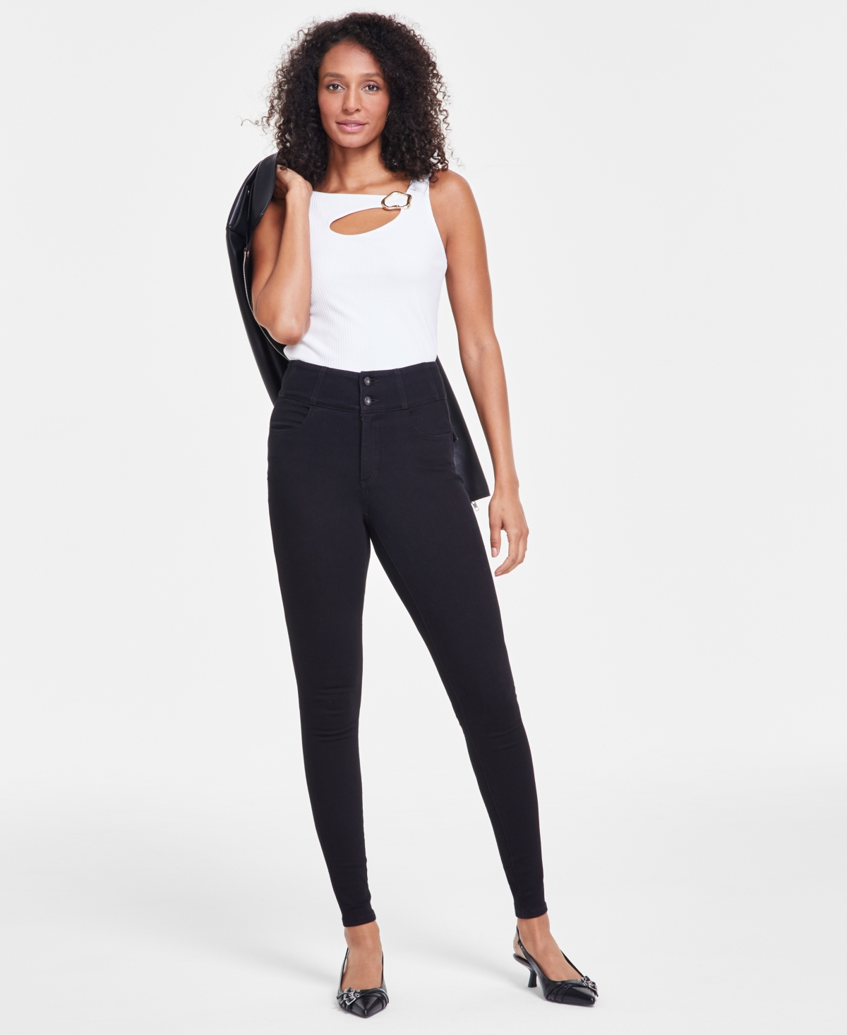 INC INTERNATIONAL CONCEPTS WOMEN'S CURVY HIGH-RISE SKINNY JEANS, CREATED FOR MACY'S 