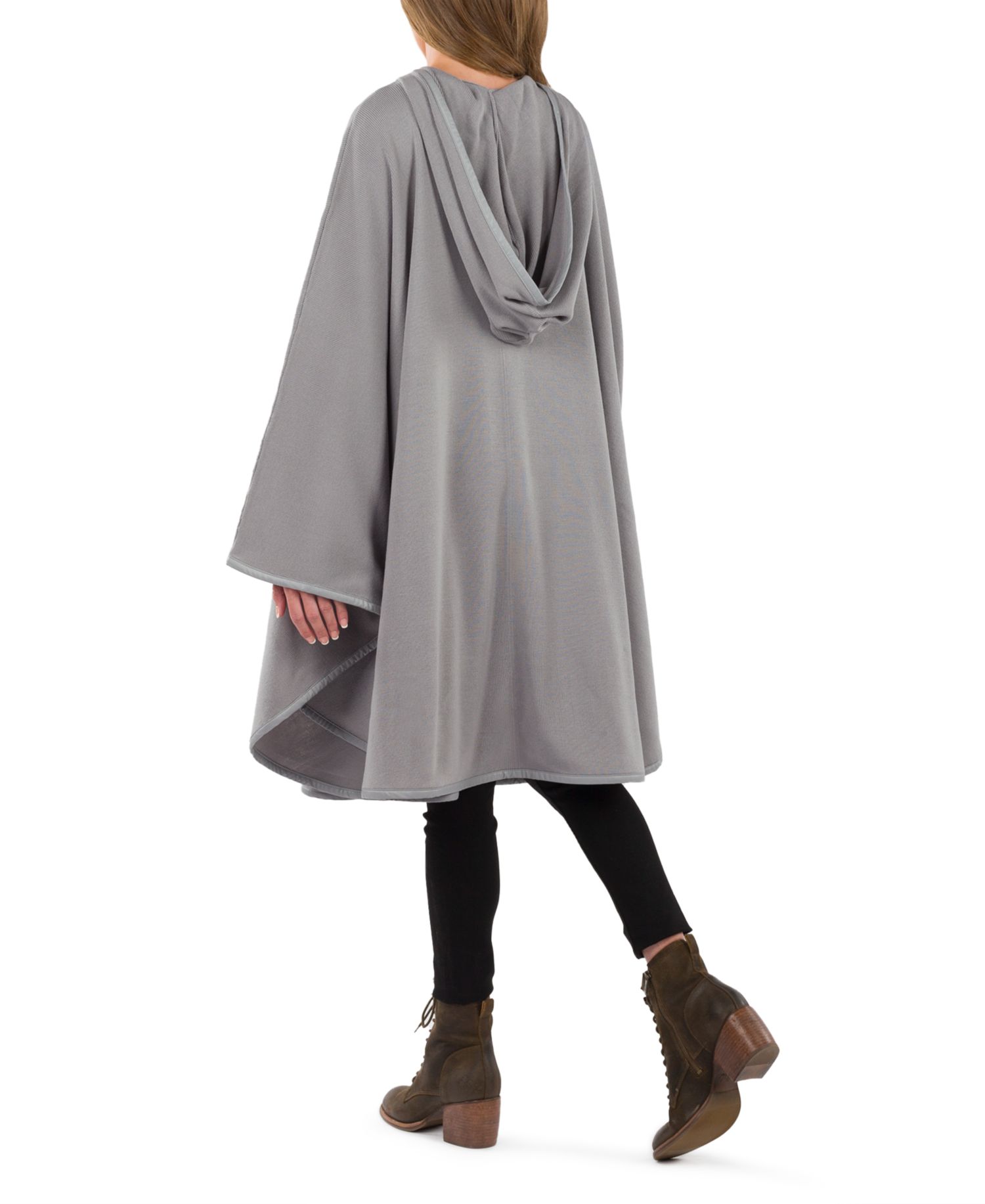 Women's Hooded Cape with Clasp