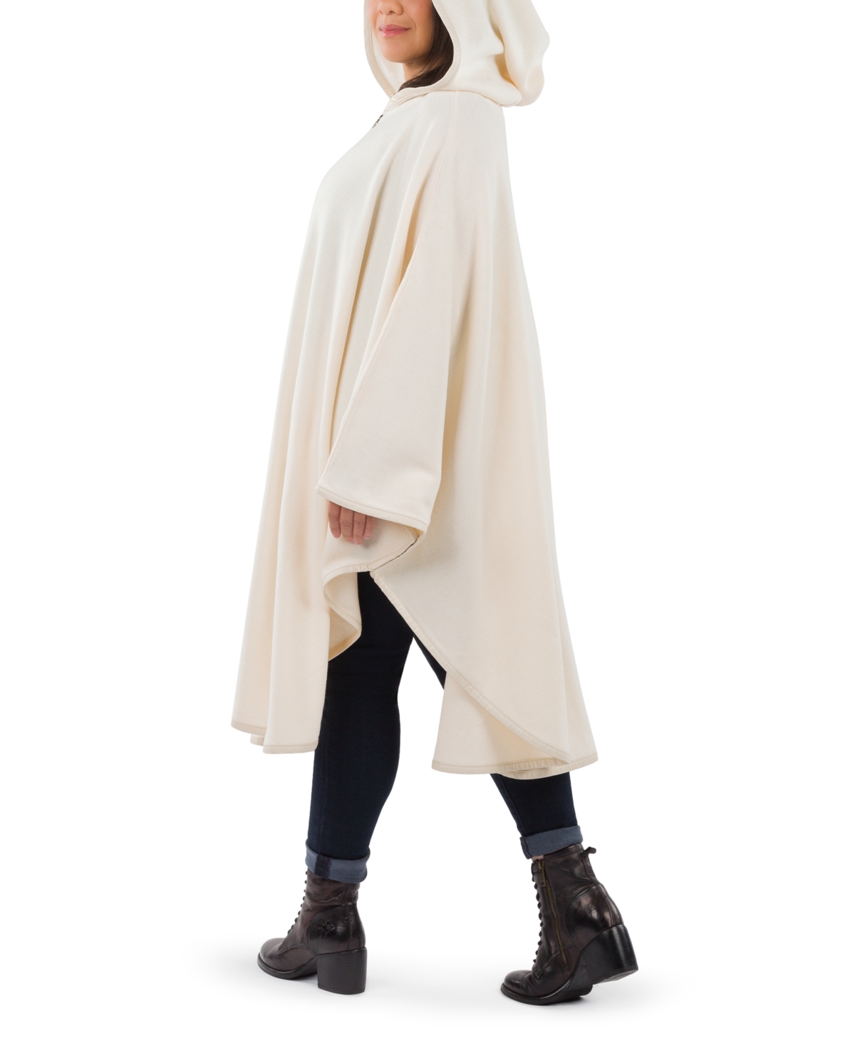 Patricia Nash Women's Hooded Cape with Clasp