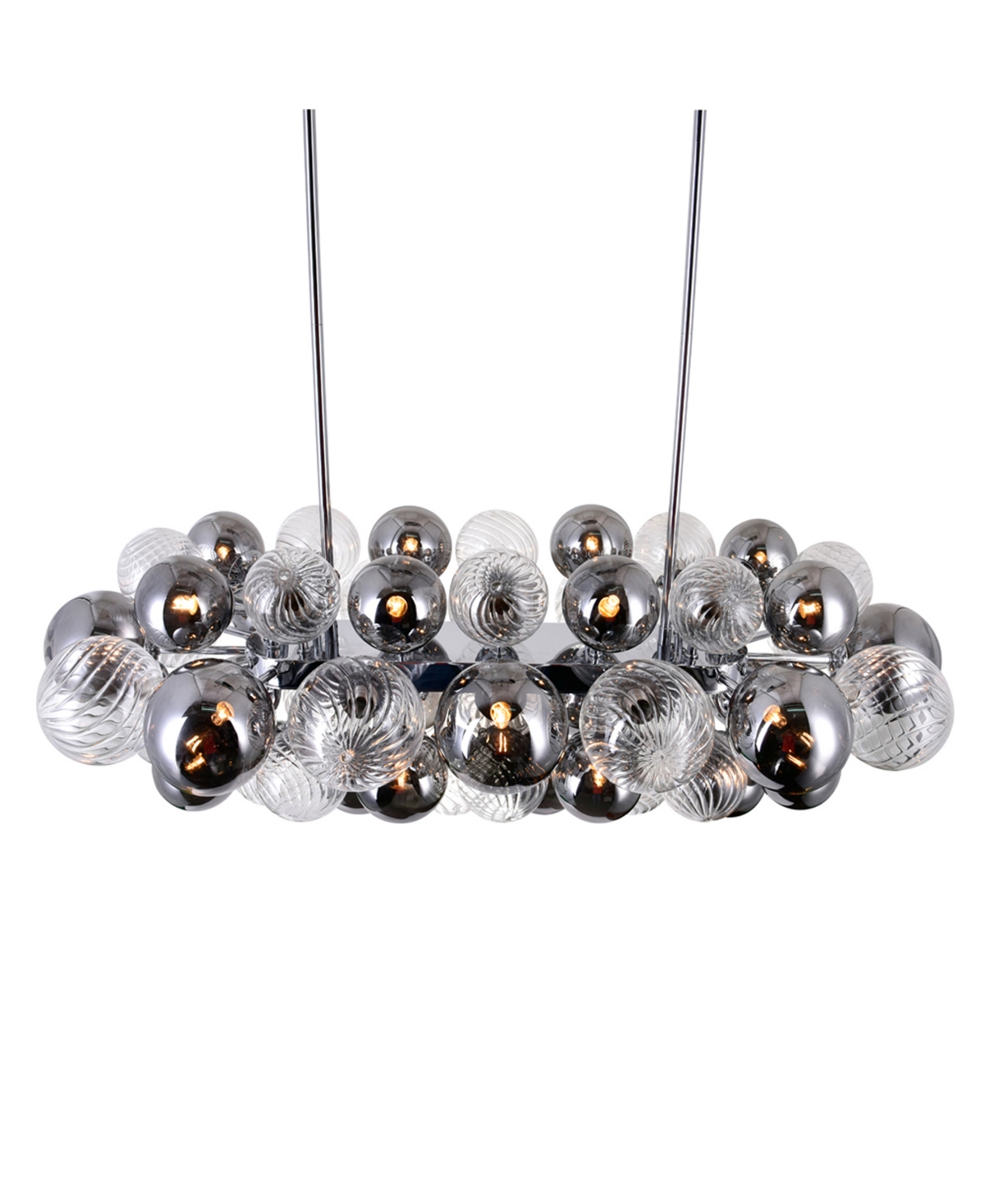 CWI LIGHTING PALLOCINO 27 LIGHT ISLAND/POOL TABLE CHANDELIER 