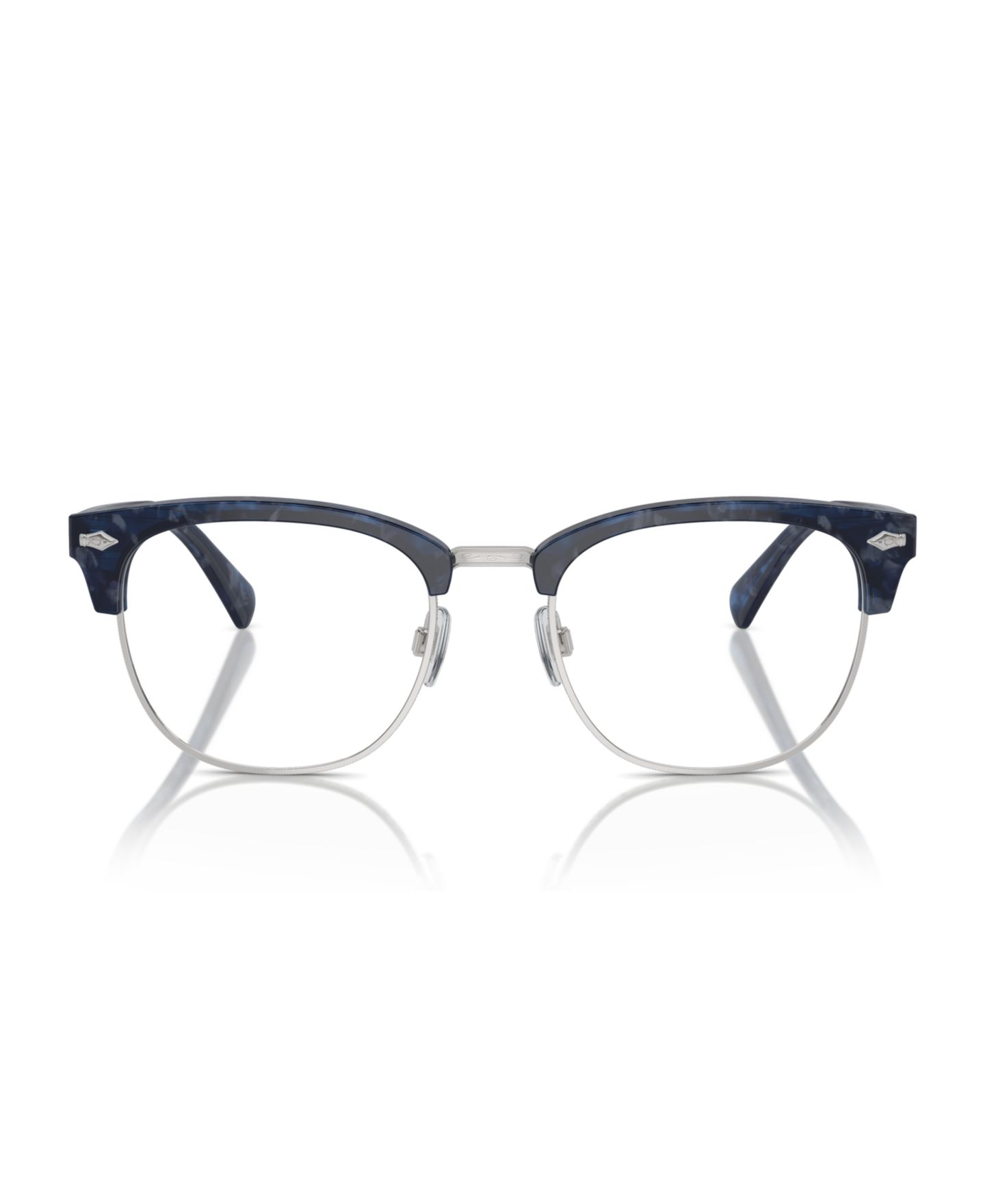 Мужские очки Polo Ralph Lauren Man Square Plastic PH2277 Eyeglasses, цвет: Блестящий синий гавана — фото 2