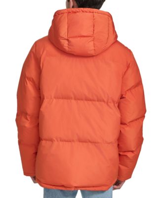 Men's Quilted Full-Zip Hooded Puffer Jacket 