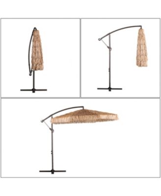 Grand patio 10 FT Thatch Tiki Umbrella(No Base)