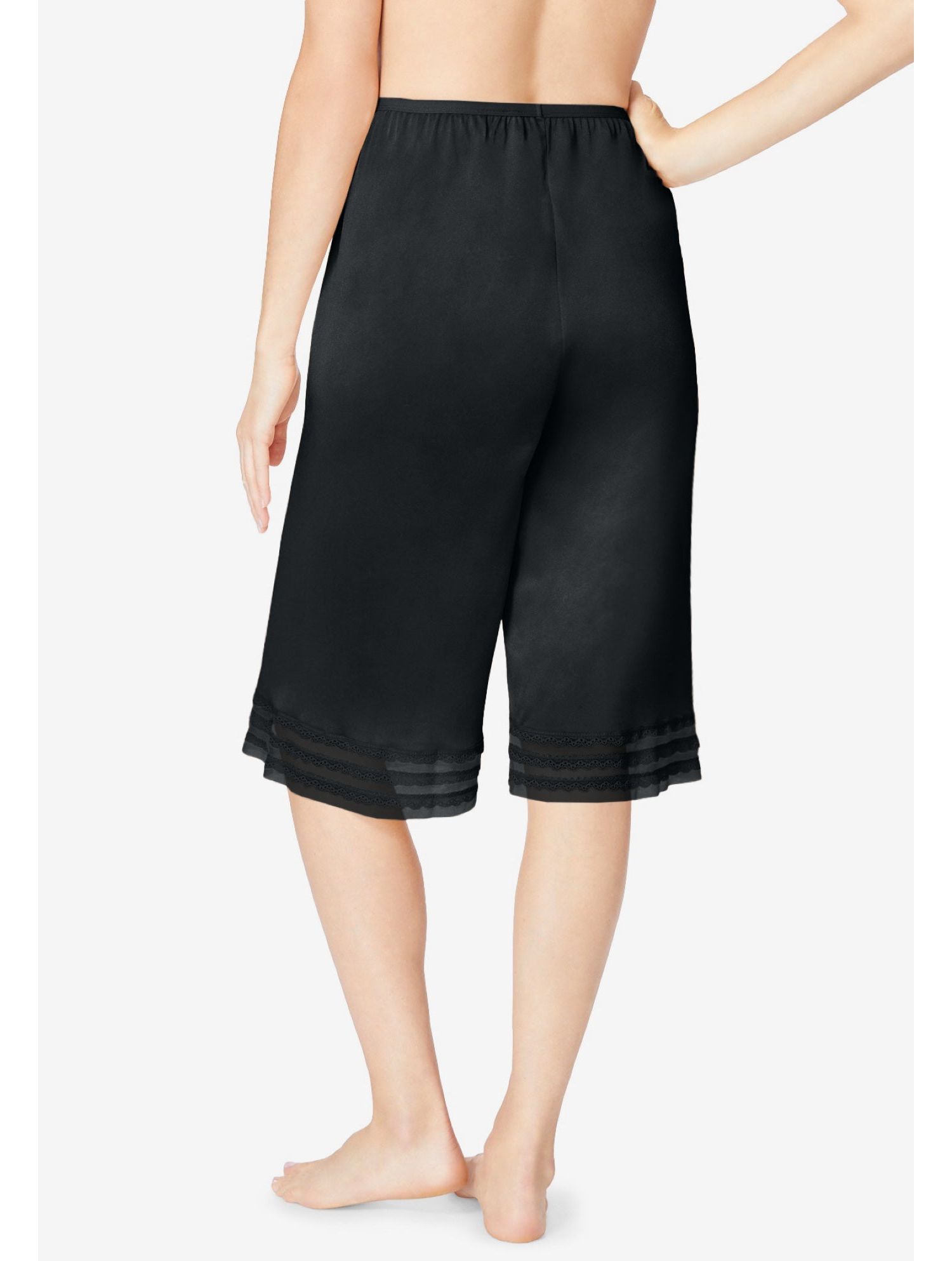 Women's Plus Size Snip-To-Fit Culotte