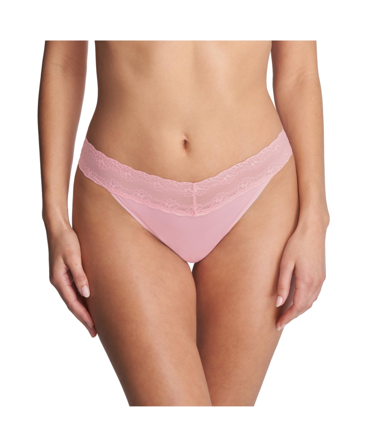 Women's Bliss Perfection One Thong 3-Pack - Peony pink 3-pack