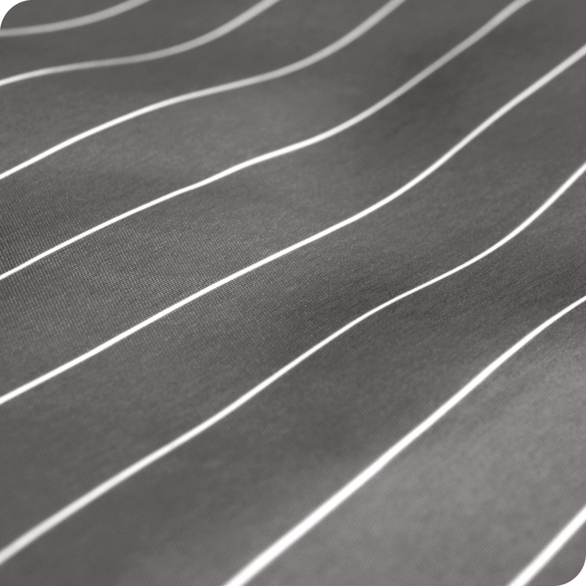 Bare Home Ultra-Soft Double Brushed Print Sheet Set - Pinstripe - grey/white