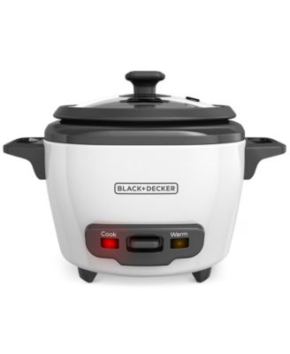 Black & Decker - 3-Cup Rice Cooker And Warmer