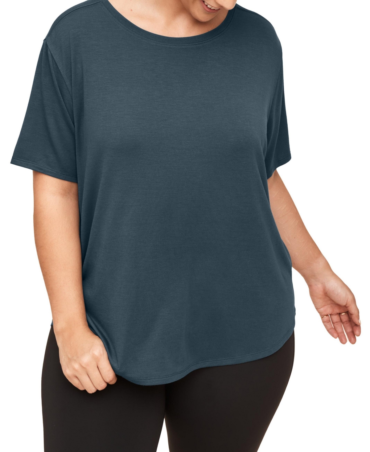 Plus Size Molly T-shirt - Dark grey