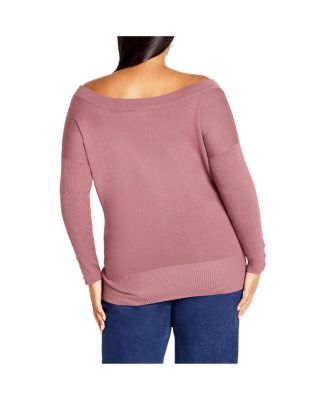 Plus Size Intrigue Sweater