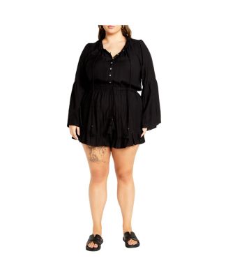 CITY CHIC Women's Erica Romper - Macy's