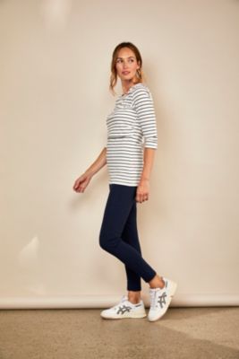 Maternity 3/4th Sleeve Nursing Top