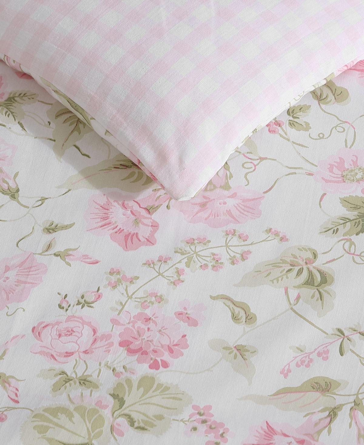 Laura Ashley Morning Gloria Reversible Piece Comforter Set
