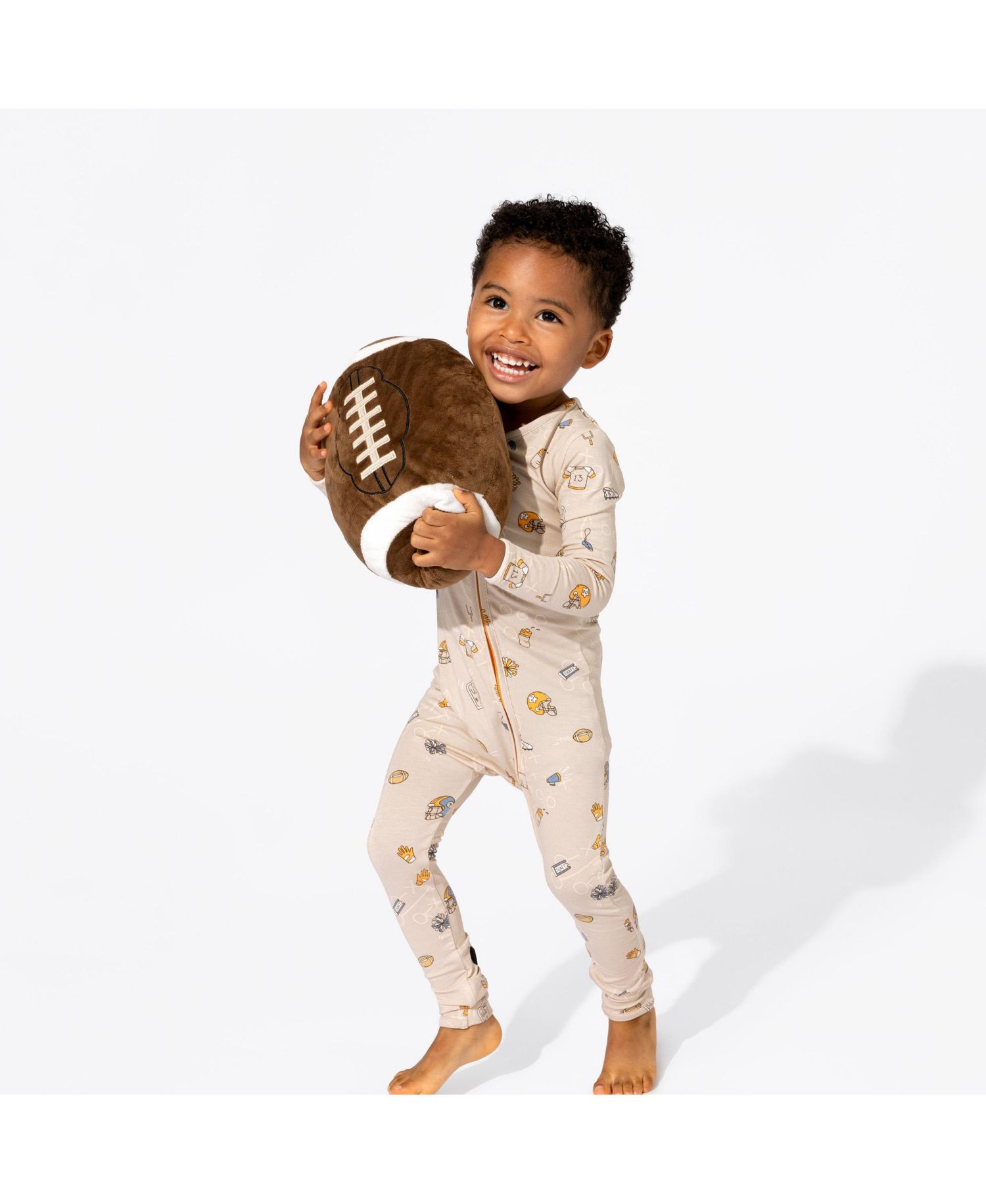 Unisex Baby Football Convertible Footie