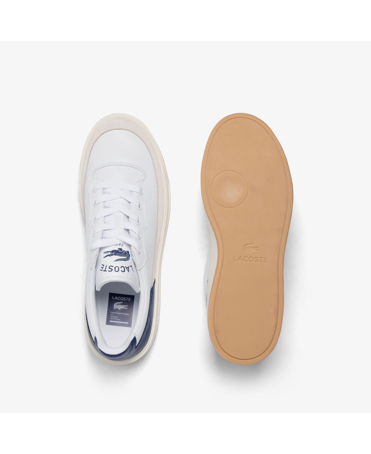 Lacoste Men's G80 Club Lace-Up Court Sneakers -Navy