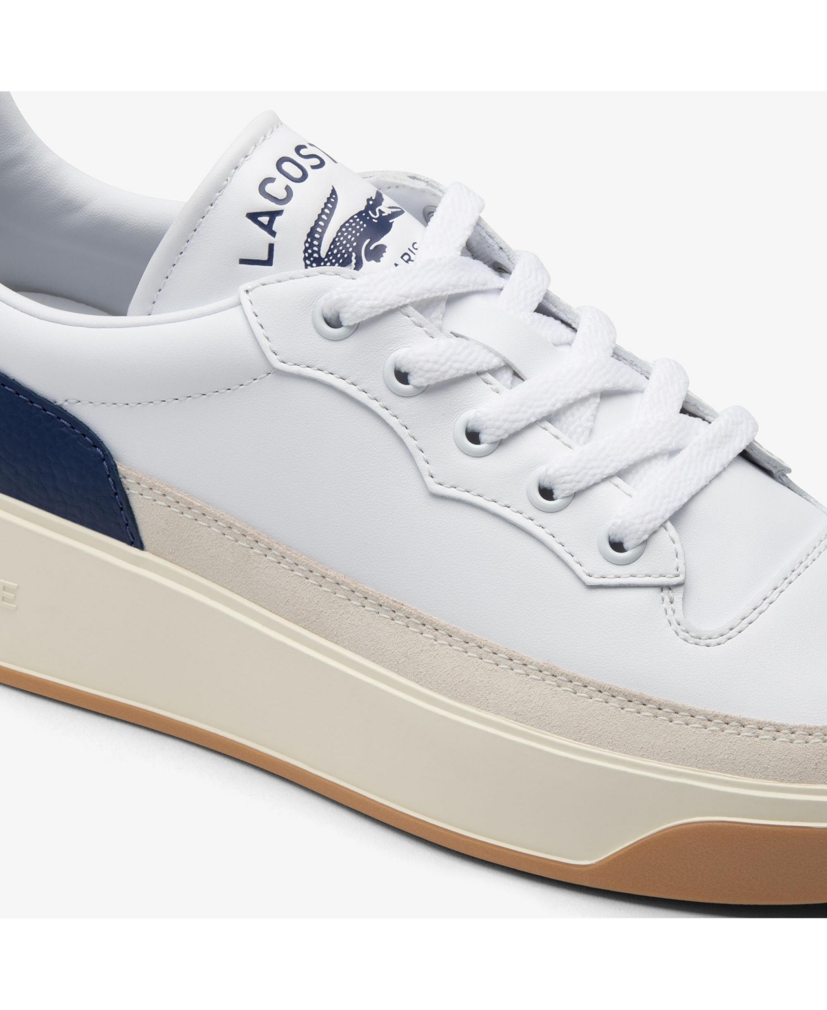 Lacoste Men's G80 Club Lace-Up Court Sneakers -Navy