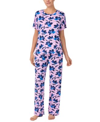 Sanctuary - Women's 2-Pc. Short-Sleeve Floral Pajamas Set