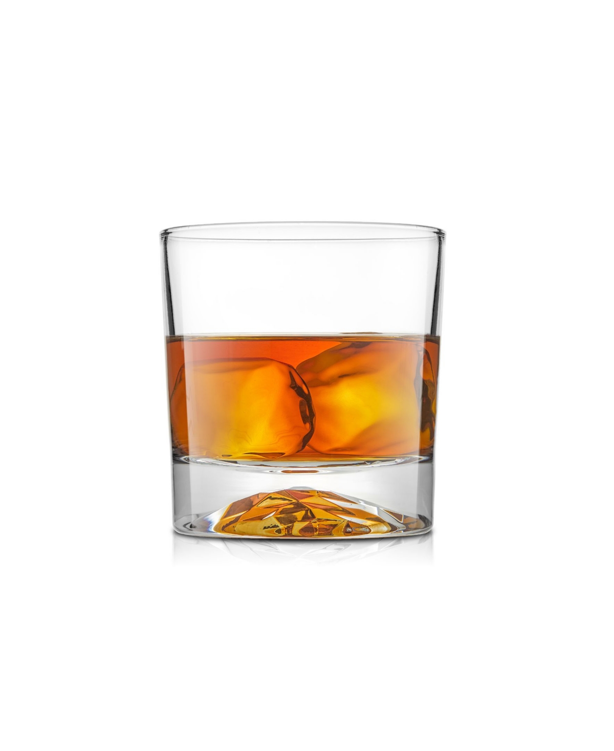 Shop Joyjolt Radiant Double Old Fashioned Tumblers In Clear