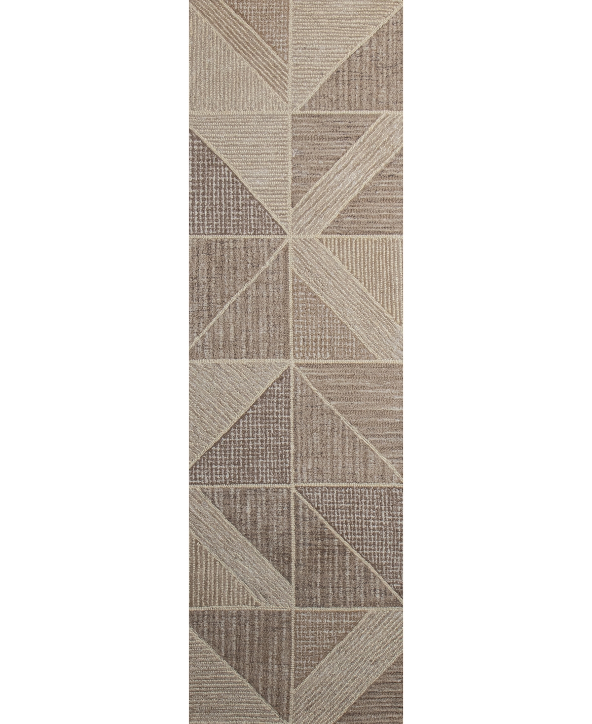 Shop Bb Rugs Closeout! Bashian Nico 2'6"x8' Runner Area Rug In Beige
