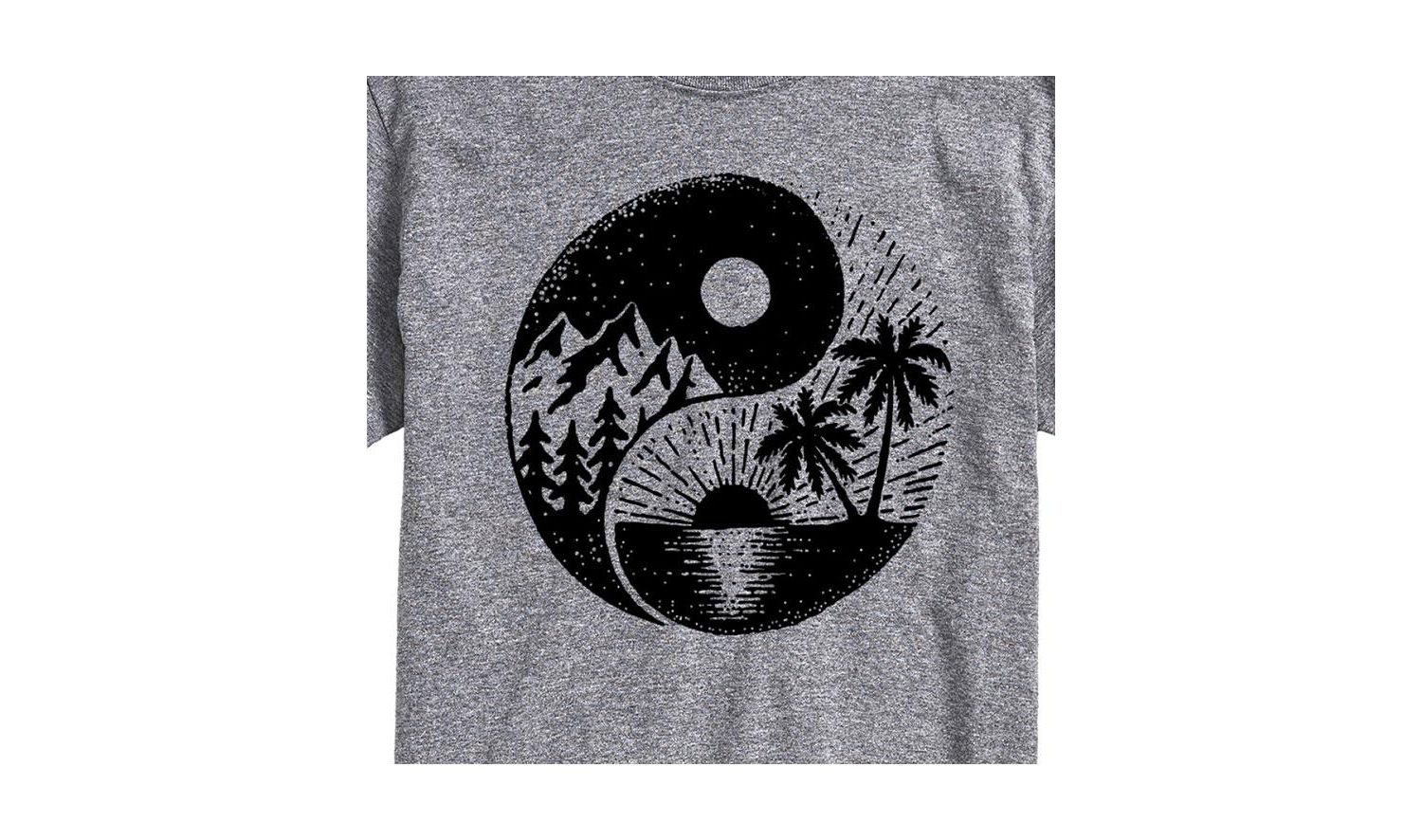 Hybrid Apparel YingYang Men's Short Sleeve Tee