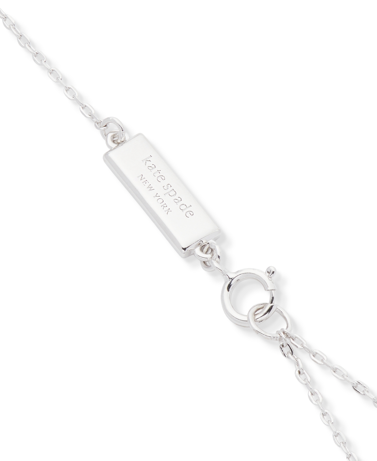 Kate Spade New York Time To Shine SterlingPave Diamond Accent Pendant Necklace, 16